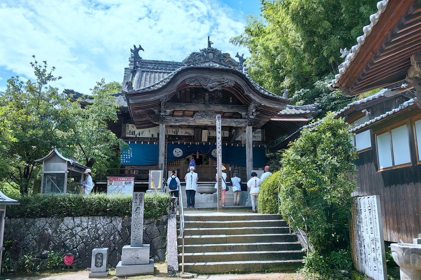 四國遍路-府頭山榮福寺